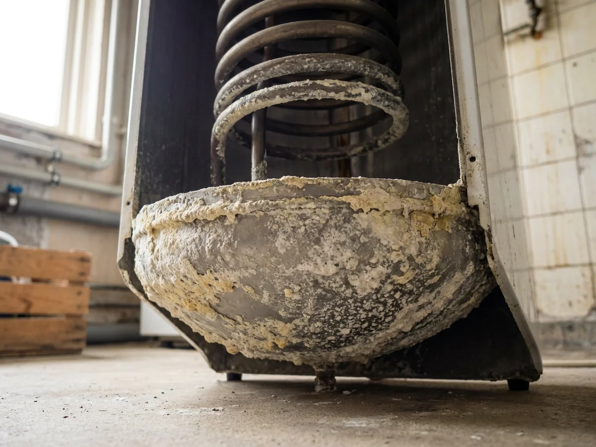 Boiler ontkalken: hoe en hoe vaak je kalk verwijdert