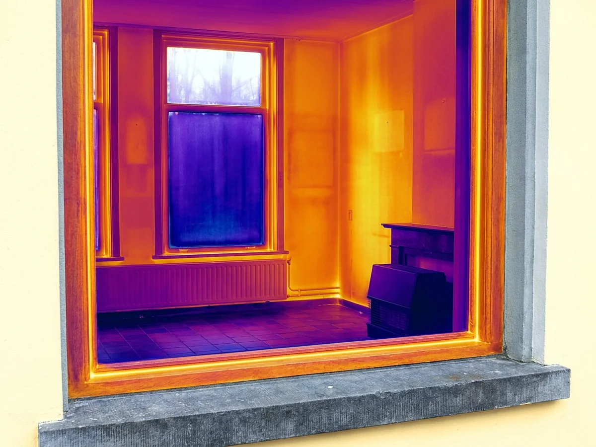 Kieren en warmtelekken opsporen met een warmtecamera