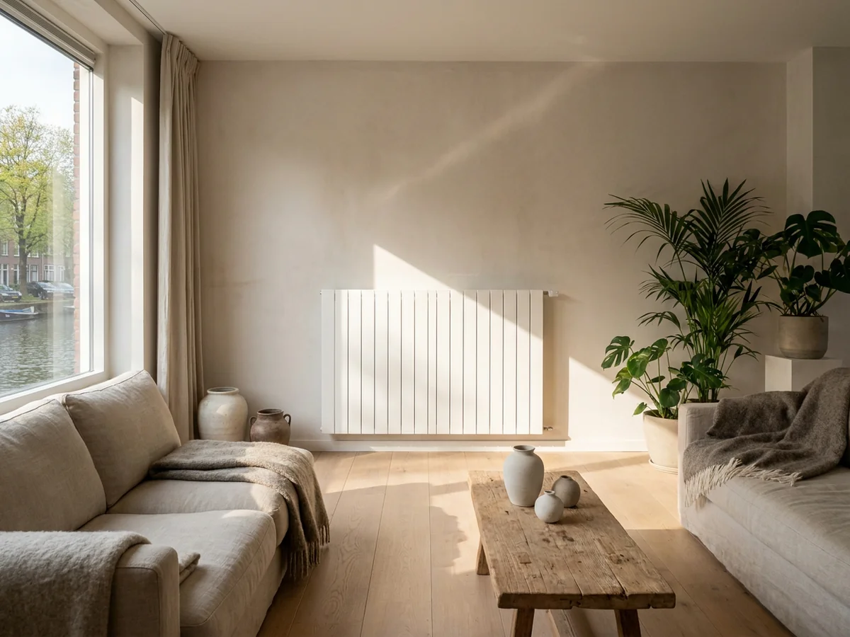 Radiator vermogen berekenen bij lage temperatuur