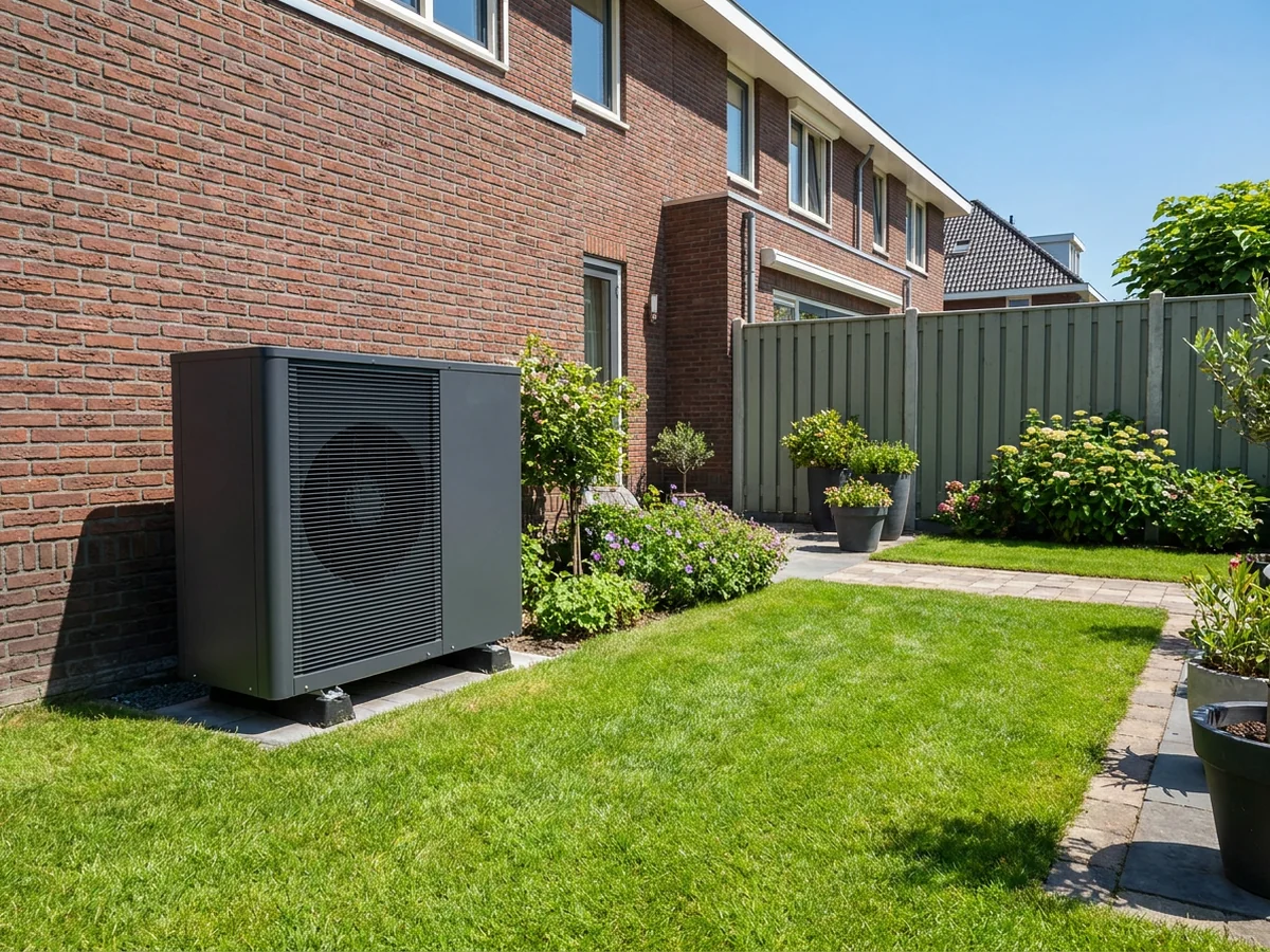 Vergunning voor een warmtepomp-buitenunit: wat mag zonder papieren?