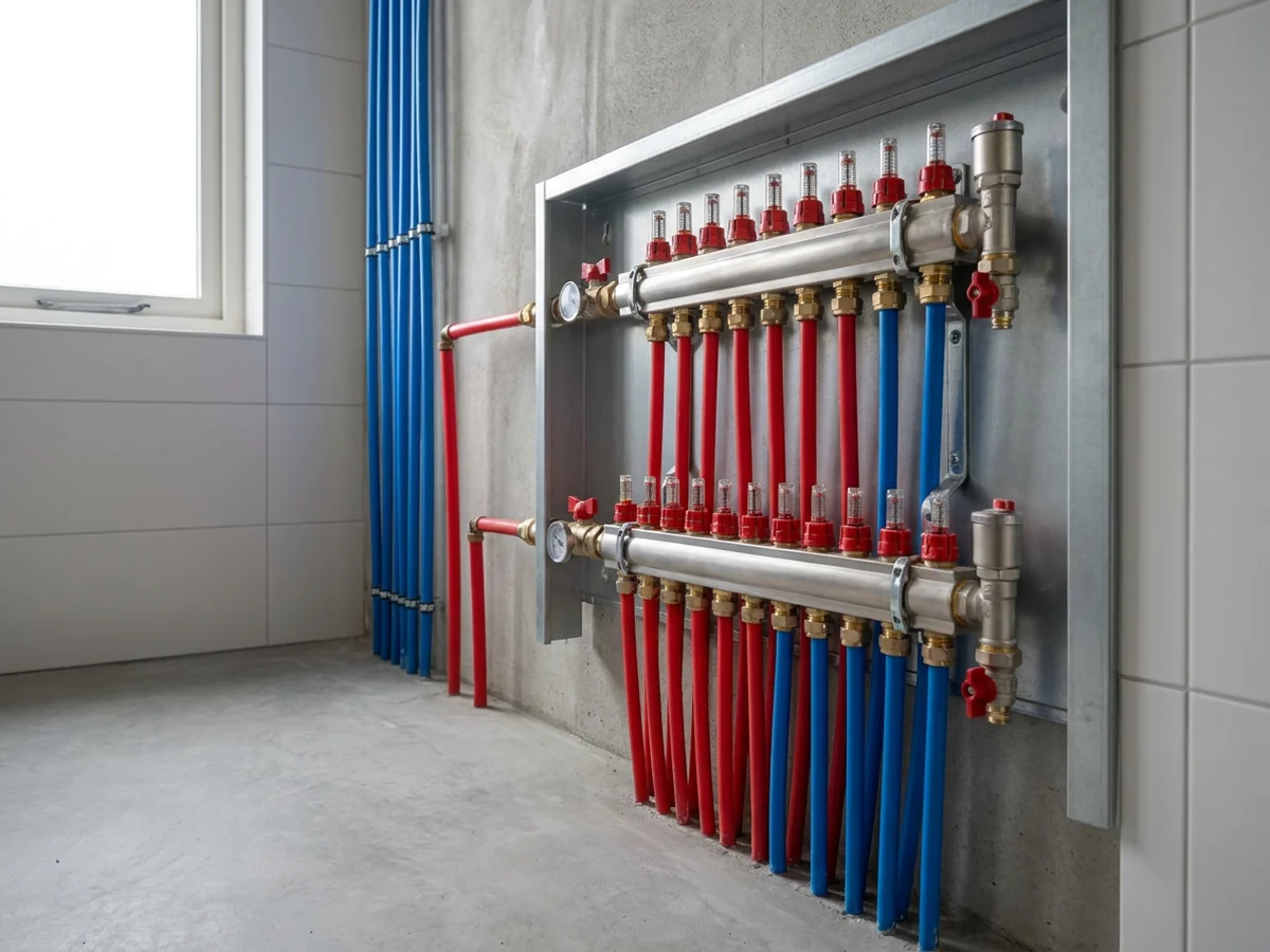 De vloerverwarmingverdeler: het hart van de installatie uitgelegd