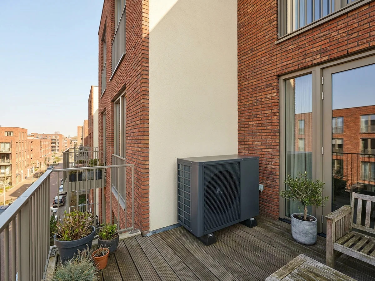 Warmtepomp in een appartement: wat kan er wel en niet?