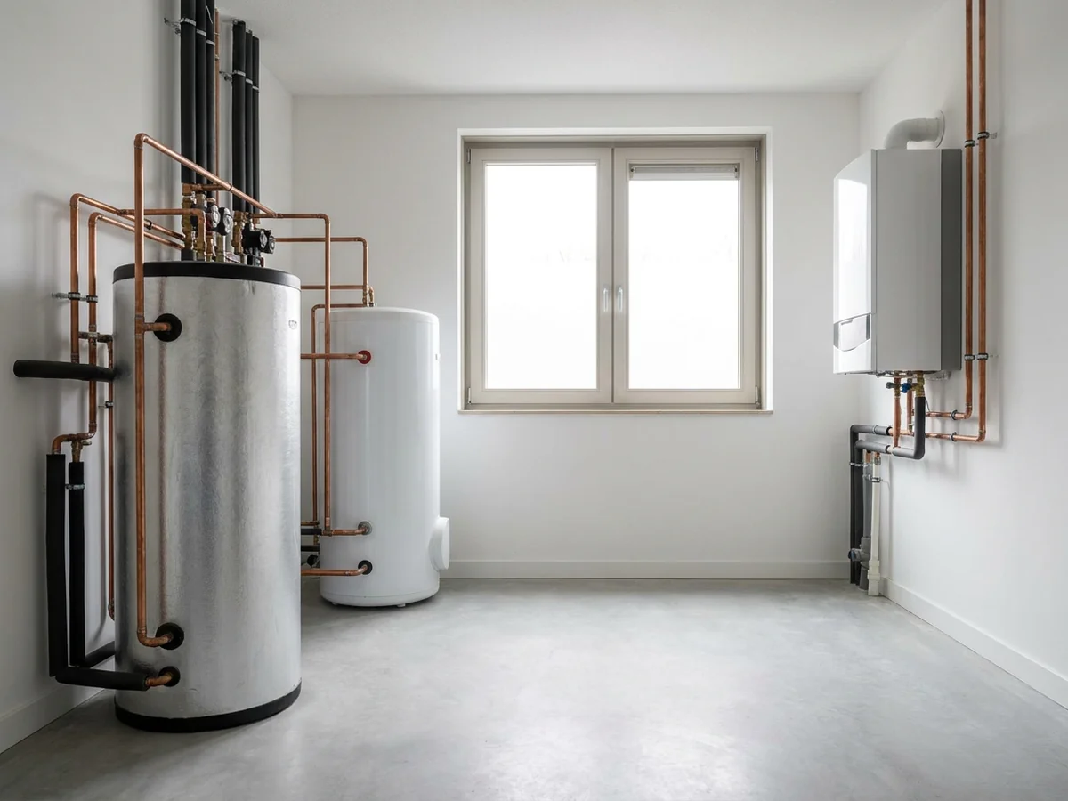 Buffervat, boilervat of doorstroom: opslagvormen voor warm water vergeleken